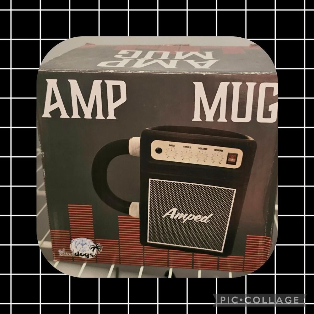 NIB 24 oz AMP mug